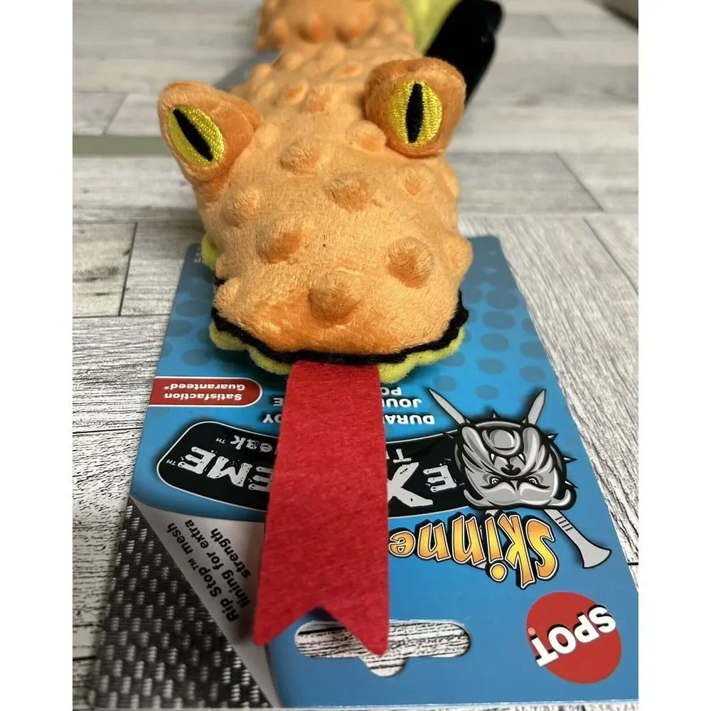 Spot Skinneeez Extreme Triple Squeak Snake‎ Dog Toy 24